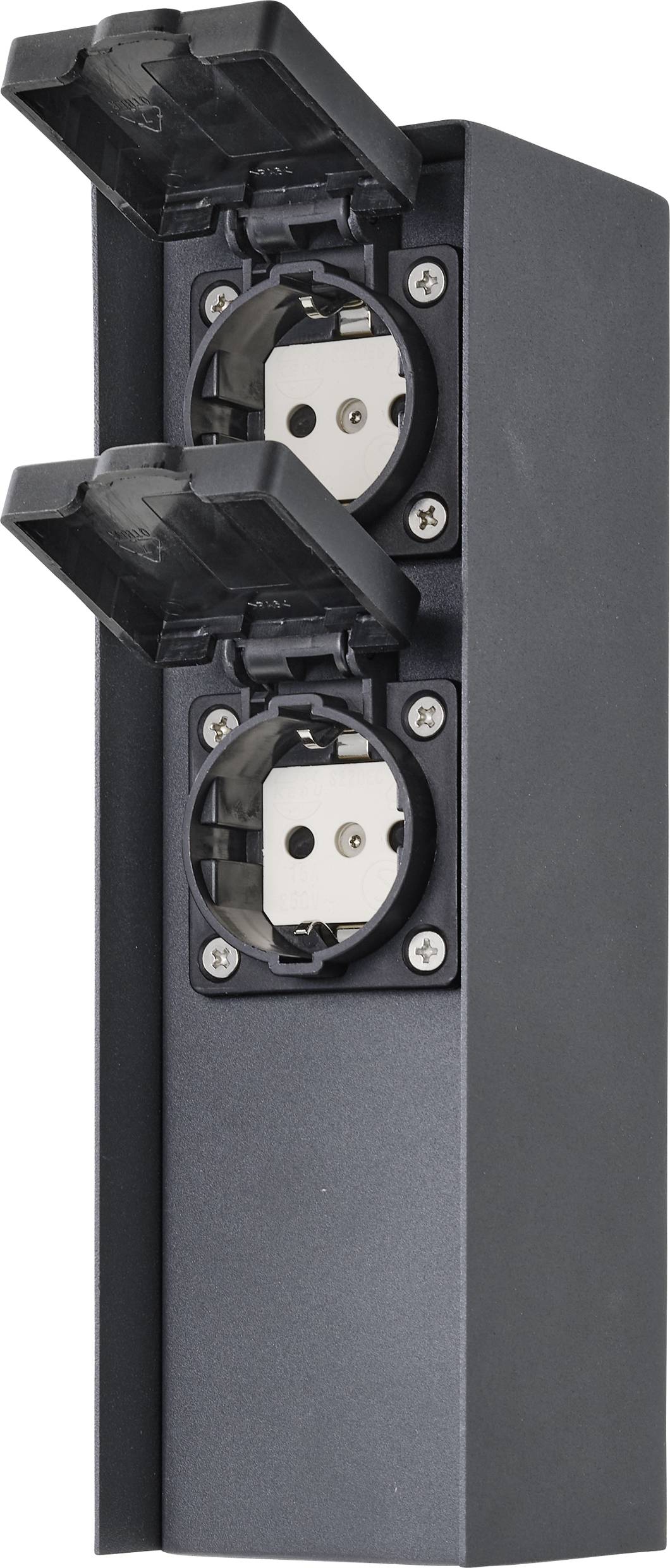 Sygonix SY-4979750 Weatherproof power strip Anthracite-3