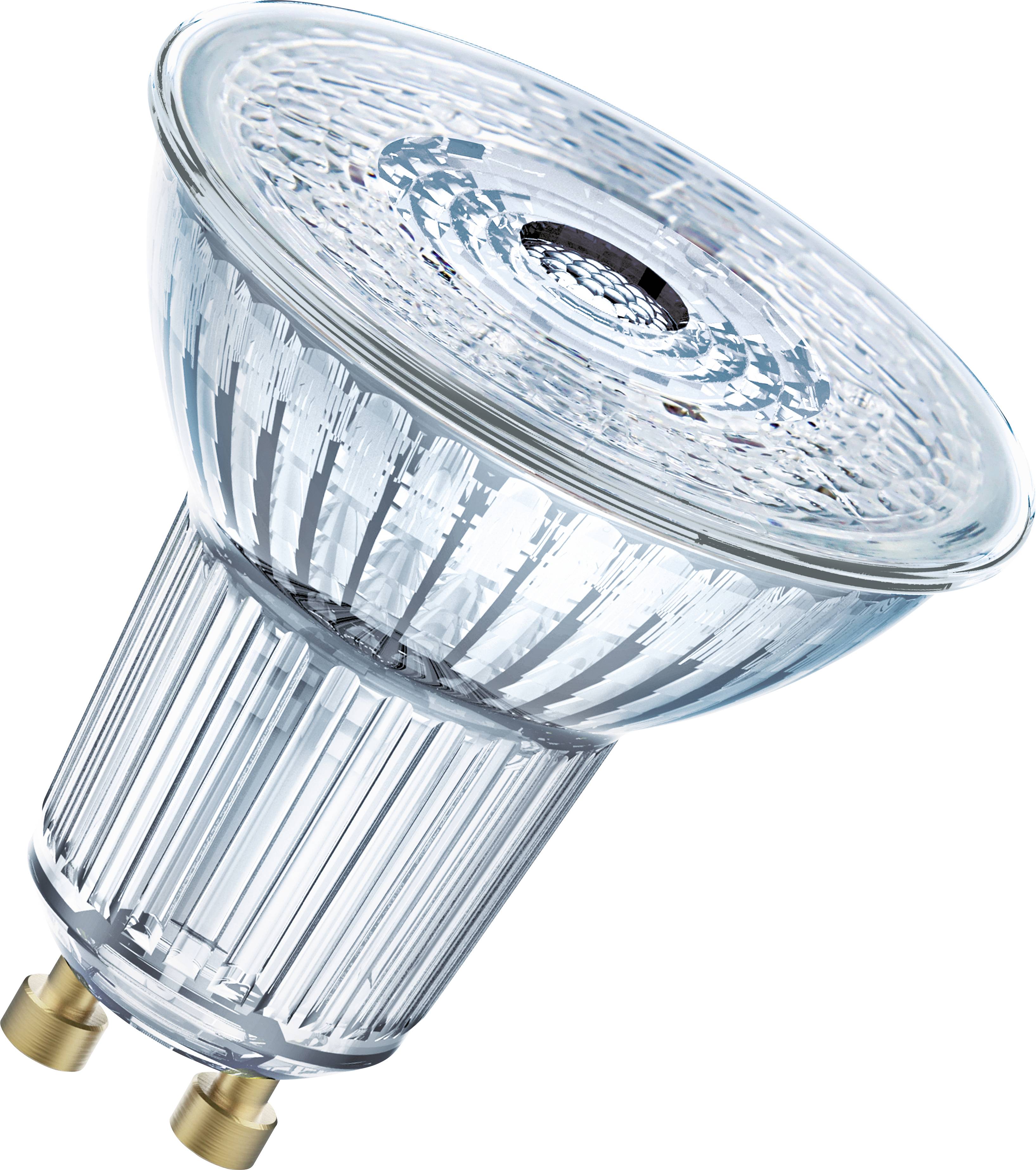 OSRAM 4058075608115 LED (monochrome) EEC F (A - G) GU10 Reflector bulb 4.3 W = 50 W Warm white (Ø x L) 50 mm x 52 mm 1 p-1