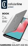 Cellularline Compatible with (mobile phone): Galaxy A32, Black