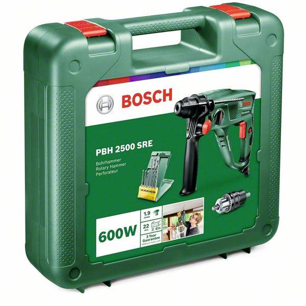 Bosch GBM13RE: Heavy Duty Hand Drill, 600W, 13mm, 2600rpm, 1.7kg, 240V