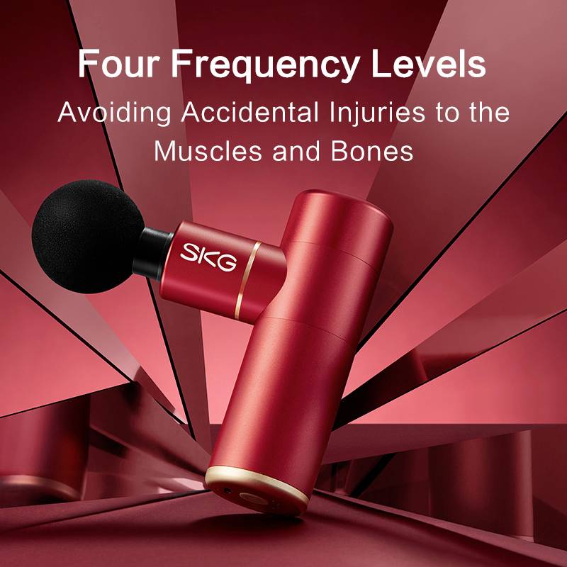 SKG F3-EN-RED Massage gun Red-3