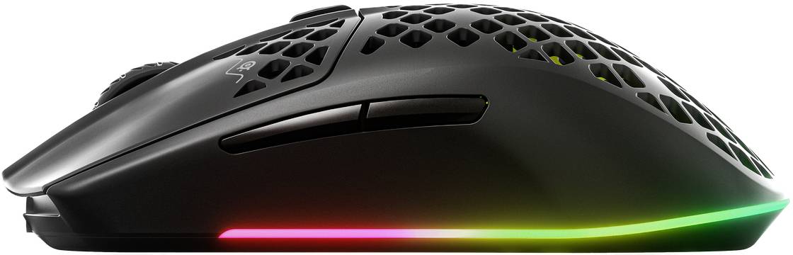 Steelseries Aerox 3 Ergonomic gaming mouse Bluetooth®, Radio Optical Onyx 6 Buttons 18000 dpi Ergonomic, Backlit-1