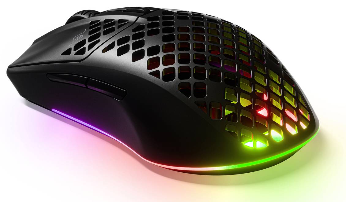 Steelseries Aerox 3 Ergonomic gaming mouse Bluetooth®, Radio Optical Onyx 6 Buttons 18000 dpi Ergonomic, Backlit-2