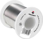 TOOLCRAFT Solder Wire Sn99Ag0.3Cu0.7 diameter 0.5 mm 100 g