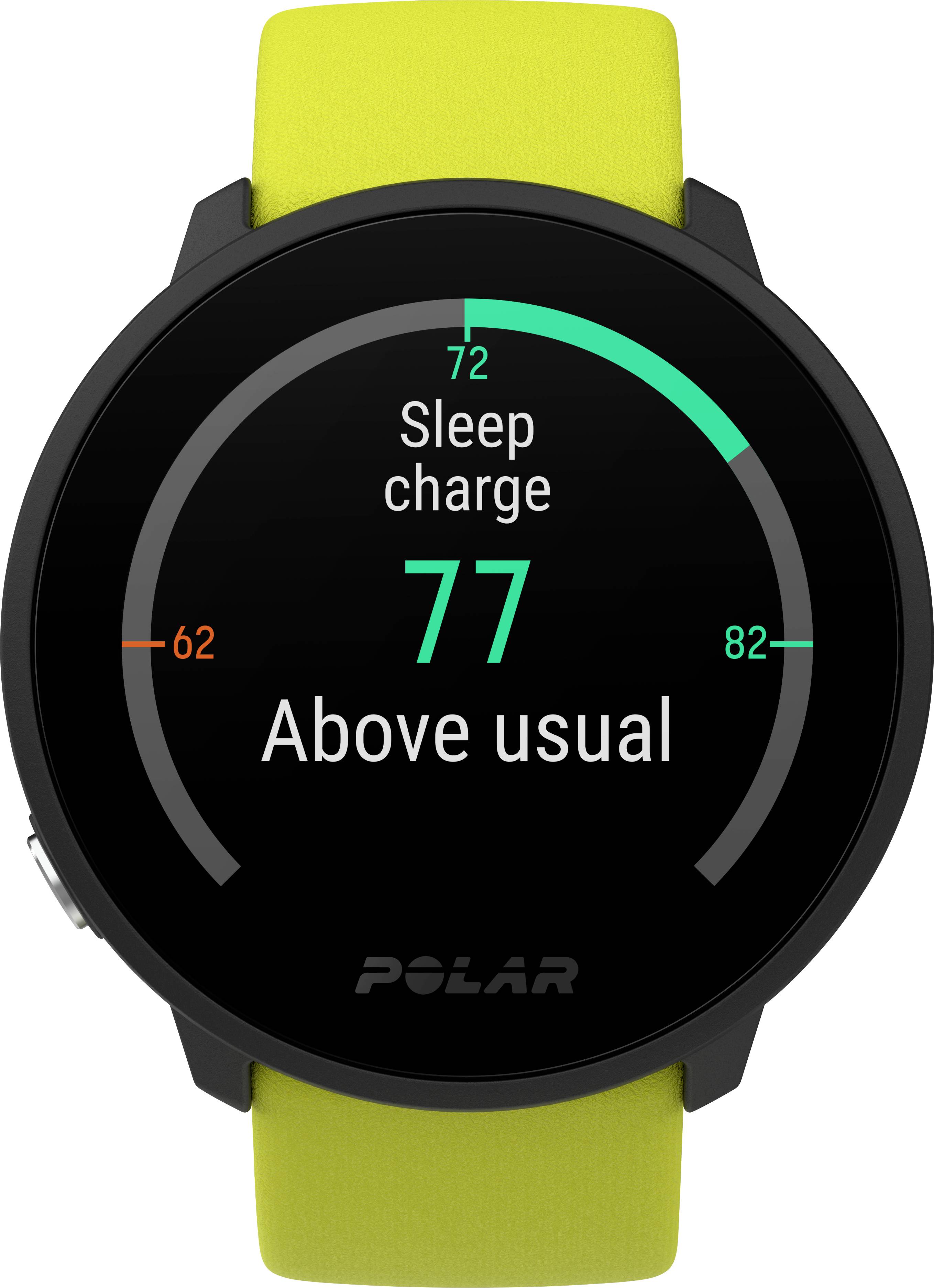 Polar Unite Heart rate monitor watch with built-in sensor 43 mm Uni Lime-11