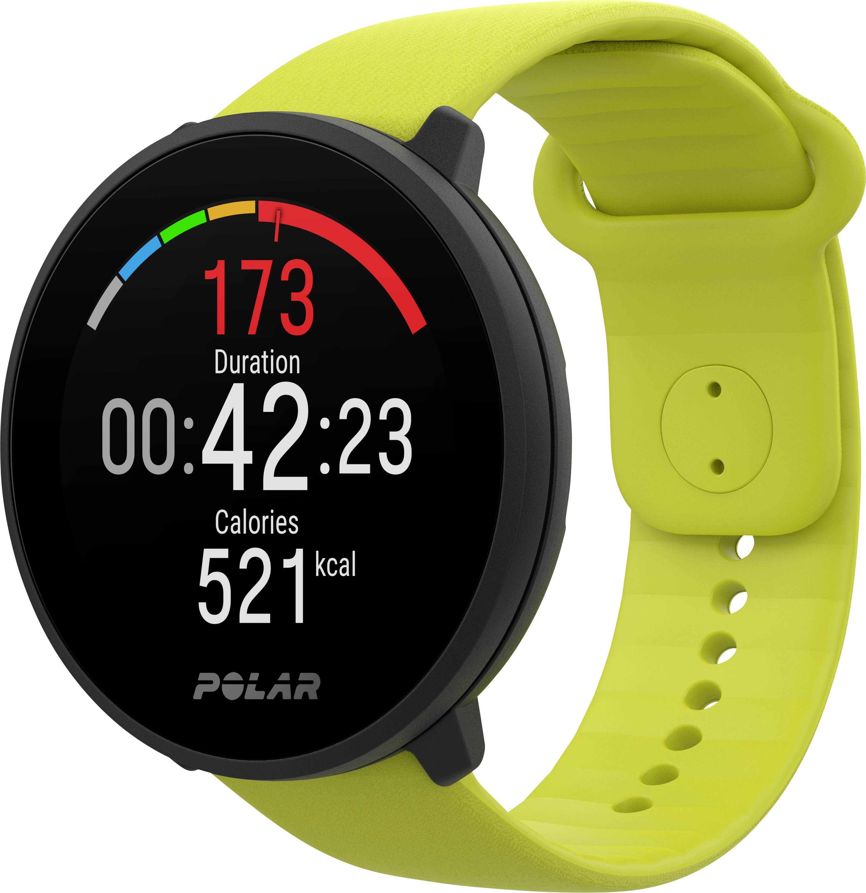 Polar Unite Heart rate monitor watch with built-in sensor 43 mm Uni Lime-24
