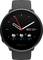 A black smartwatch displays the time as 10:10, the date as Wednesday, 24th, with a weather forecast showing temperatures between -3°C and 3°C.