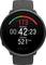 Smartwatch with black wristband shows red heart rate symbol of 173 bpm, training duration of 42:23 minutes and calorie burn of 521 kcal.