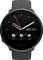 Smartwatch with a black dial shows the time as 11:10, date 'Wed, 24', symbol for cloudy with snow, temperature -3°C.