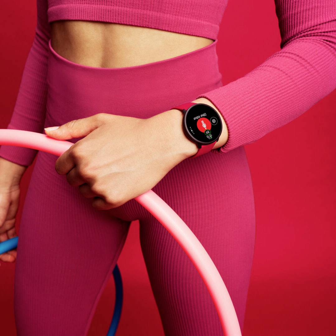 Polar 910100644 Replacement wrist strap Size=S/L Red-2