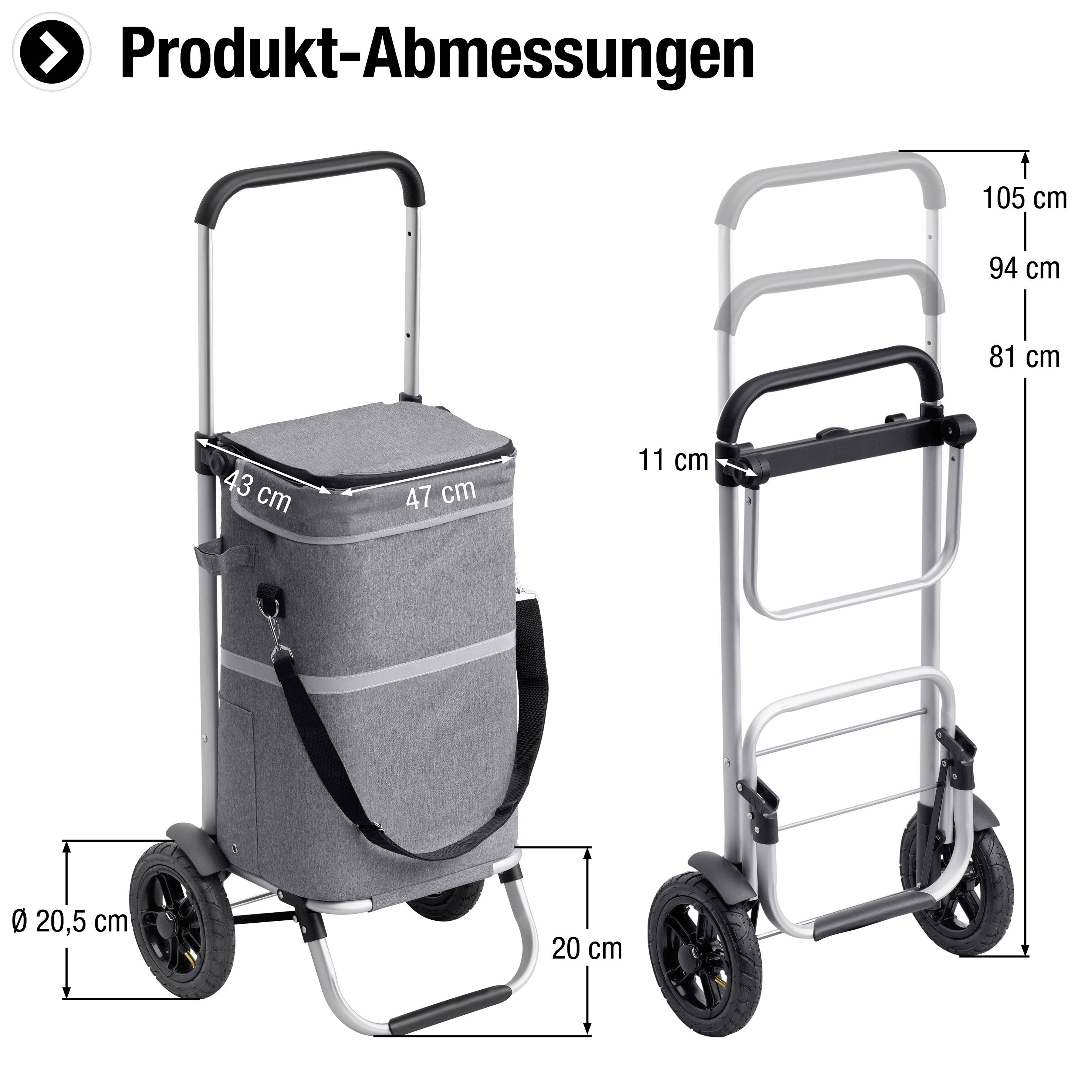 Metafranc WU6816820 Shopping cart (W x H x D) 47 x 105 x 43 cm-13