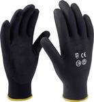 Universal gloves, size 10/XL, black, 12 pairs