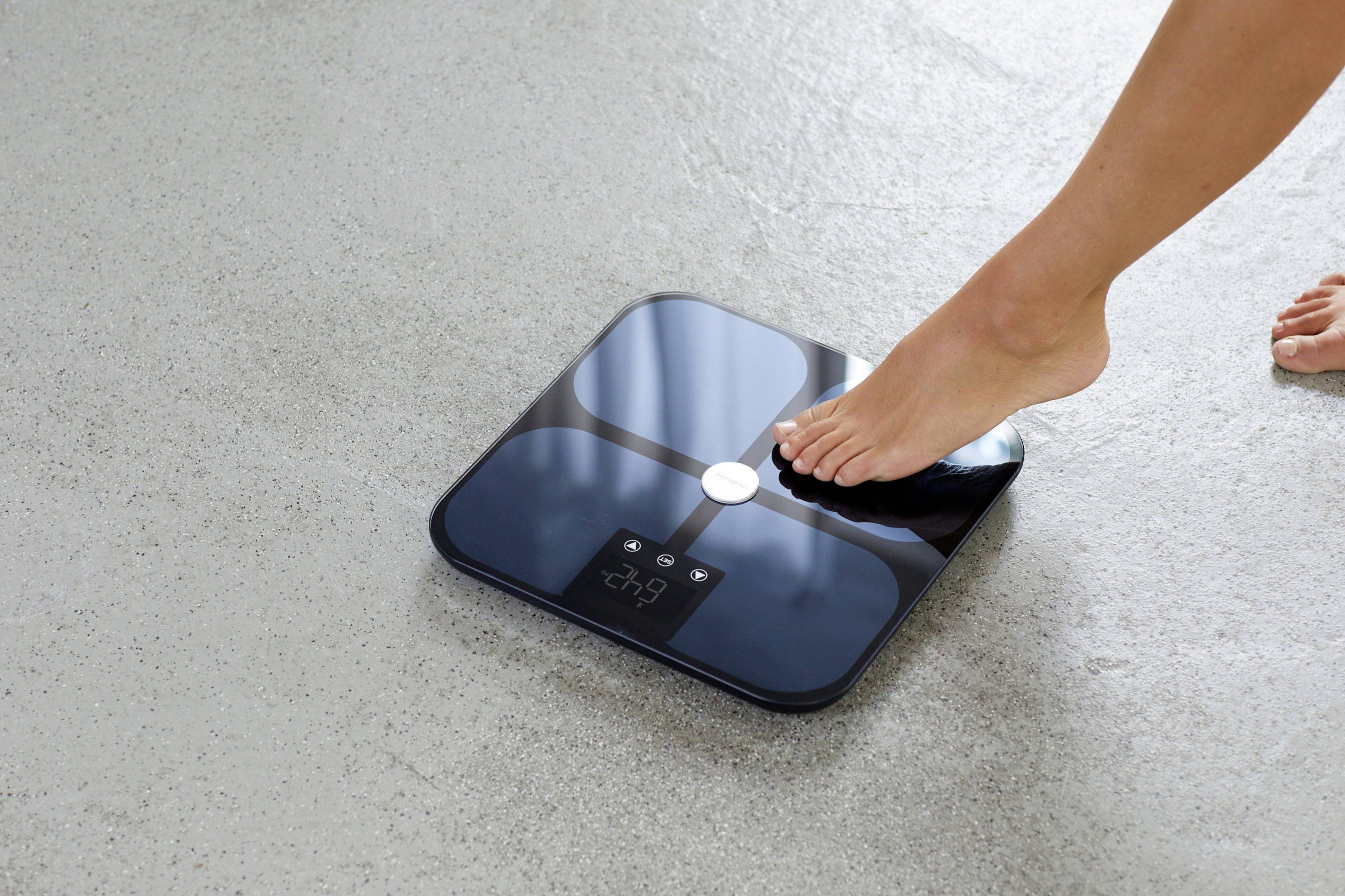 Medisana BS 650 WiFi Smart bathroom scales Digital Weight range=180 kg Black Incl. Bluetooth-6