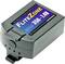 Rechargeable Lithium Polymer battery by FLITEZONE, 350 mAh, 7.4V, black, with contact switch and manufacturer details on the label.