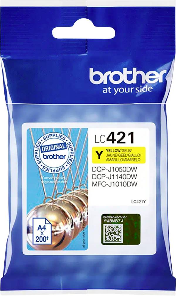 Brother Ink cartridge LC-421Y Original Yellow LC421Y