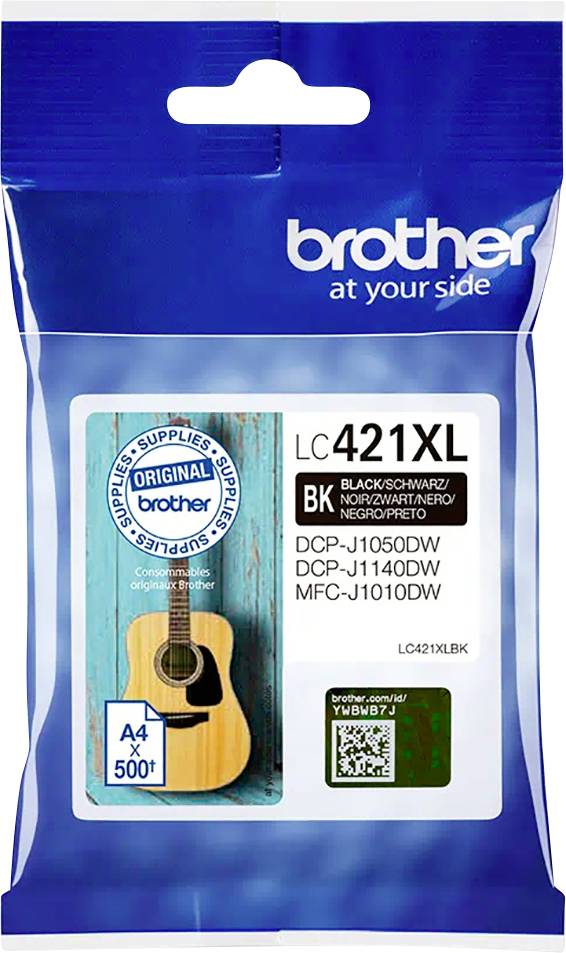 Buy Brother Ink cartridge LC421XLBK Original Single Black LC421XLBK