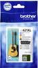 Brother Ink cartridge LC-421XLVAL Original Set Black, Cyan, Yellow, Magenta LC421XLVAL