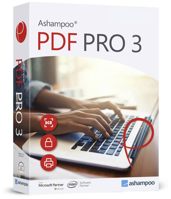 Ashampoo PDF Pro 3 Full version, 1 licence Windows PDF