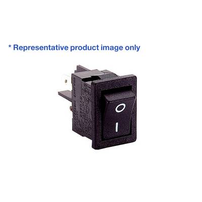 Black toggle switch with 'I' and 'O' symbolising On/Off position. Text above: 'Representative product image only'.