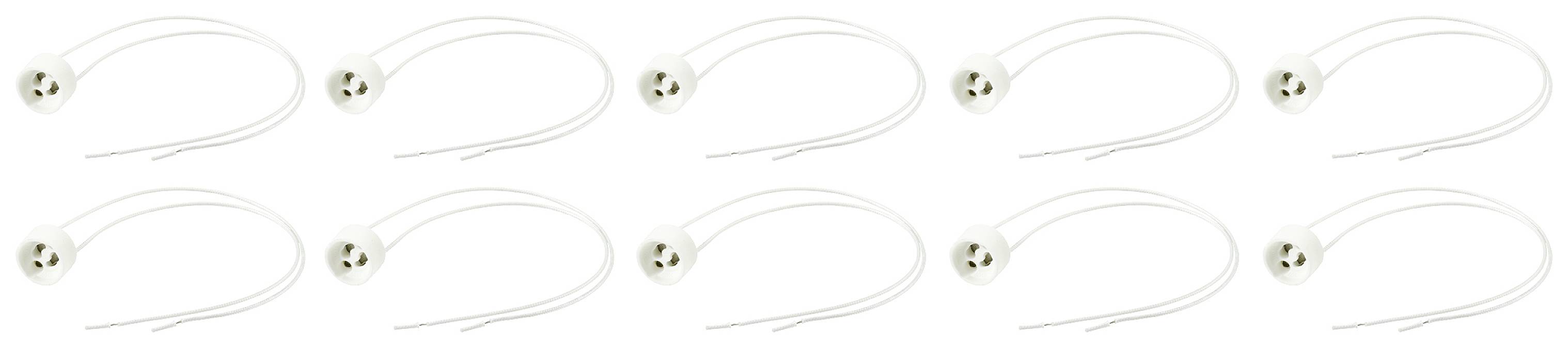 Sygonix SY-4995232 Bulb holder GU10 10-piece set 230 V AC 500 W