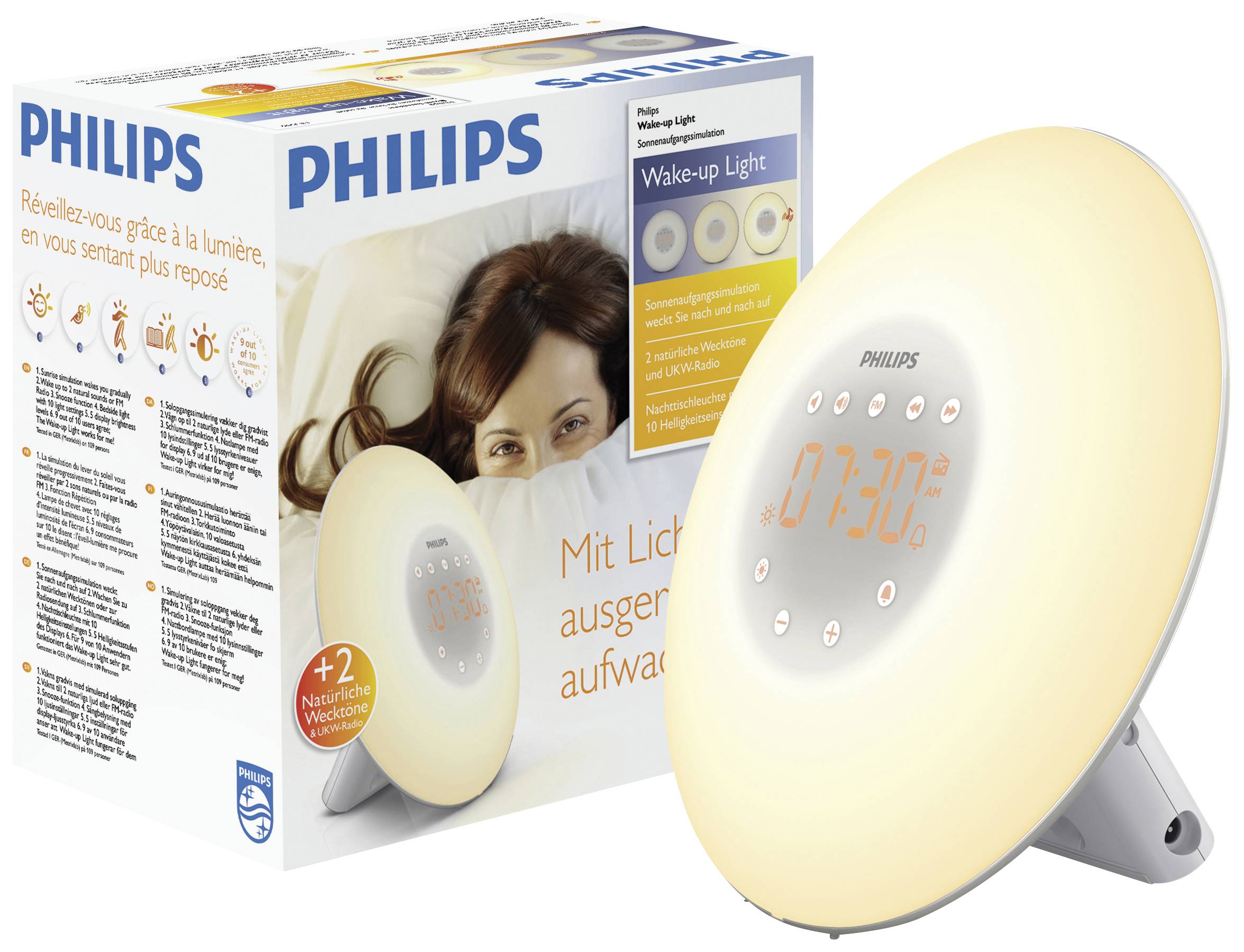 Philips HF3506/05 Up Wake-up light/dawn simulator 5.4 W Silver |