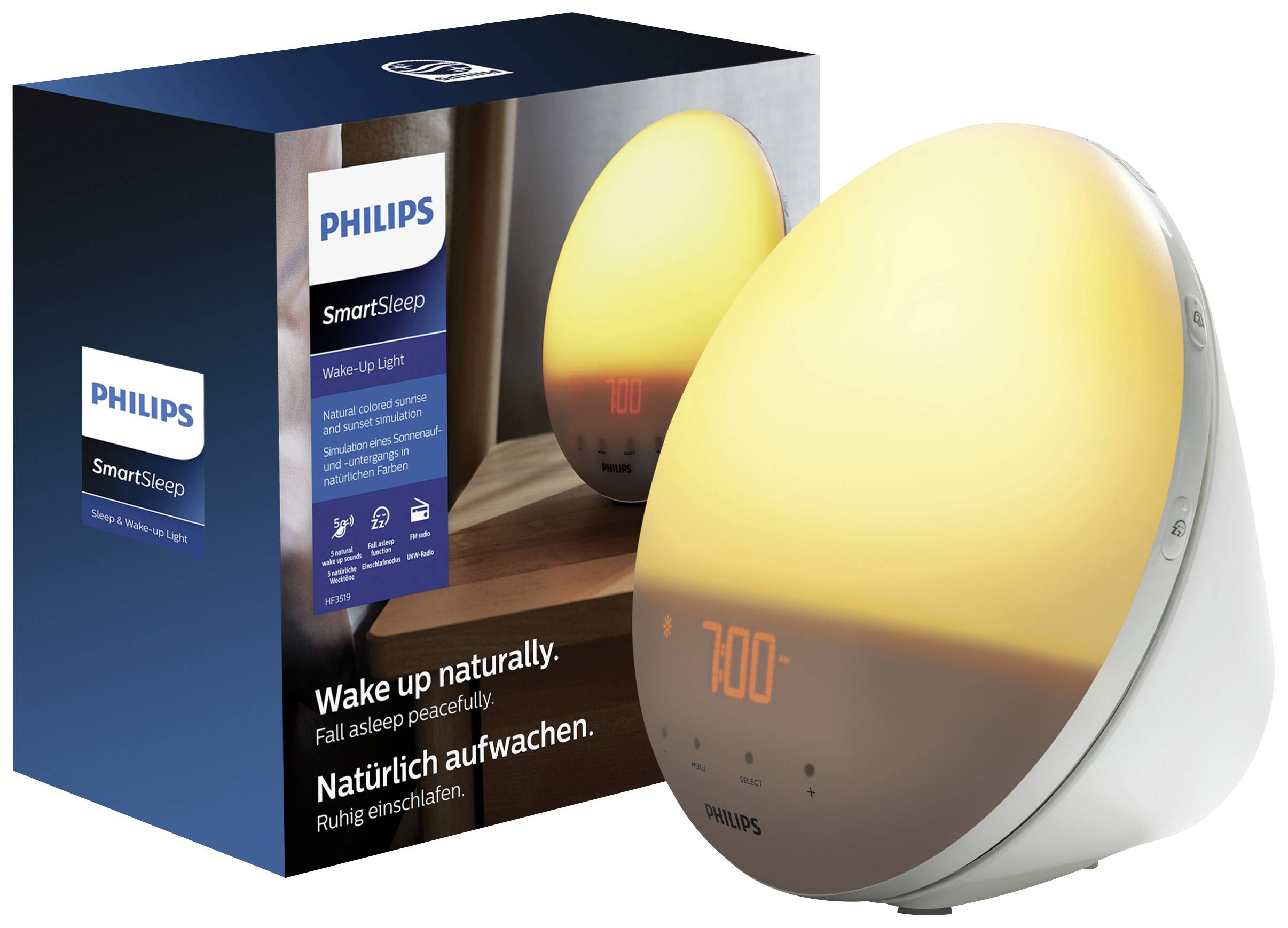 Philips Wake Up Light Wake-up light/dawn simulator 16.5 W White | Conrad.com