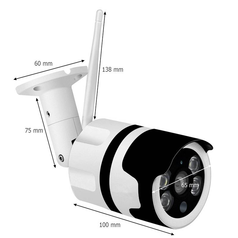 Denver IOC-232 118101110080 LAN, Wi-Fi IP CCTV camera 1920 x 1080 p-12