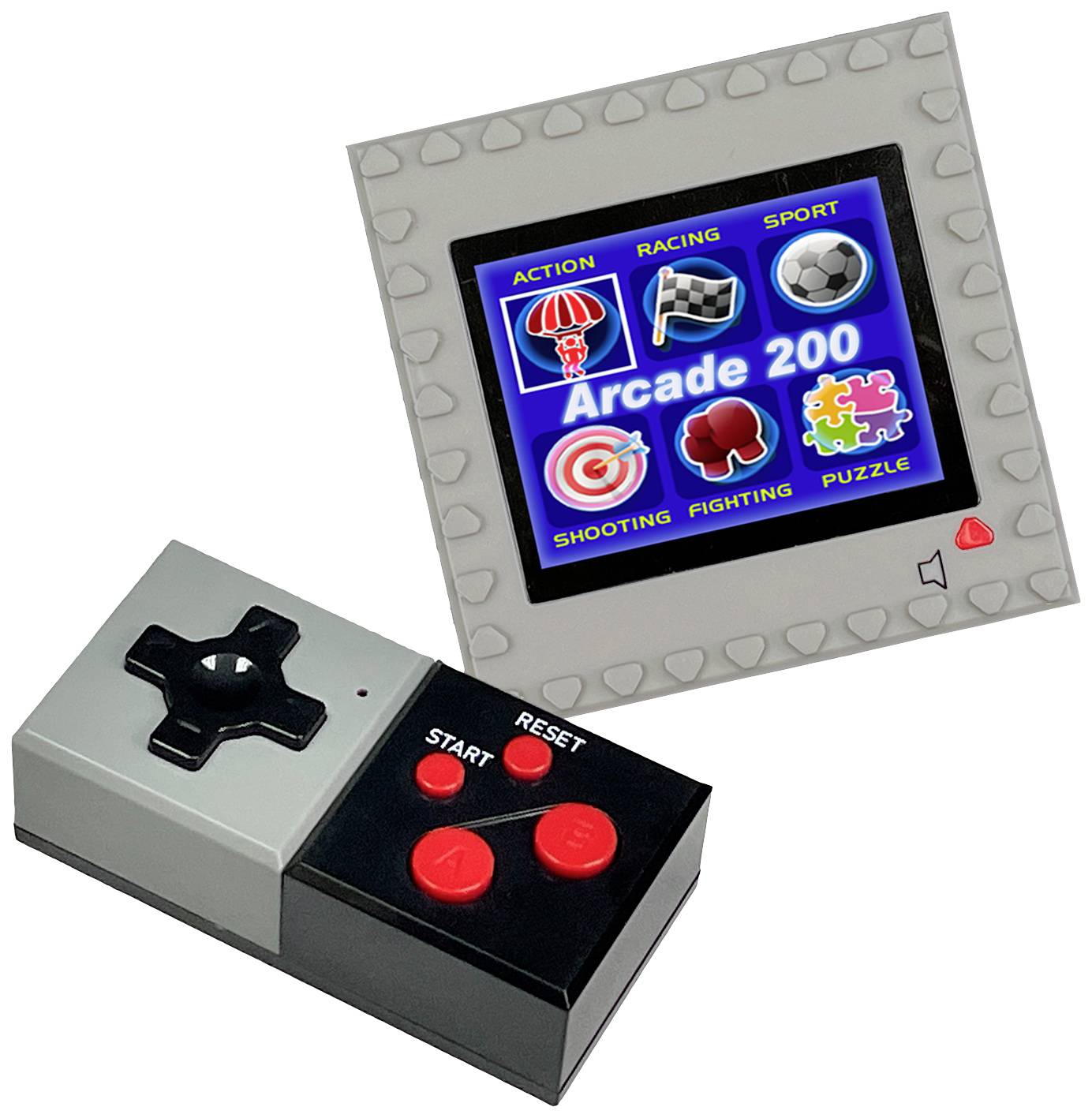 Millennium Arcade Bricks DIY game console assembly kit
