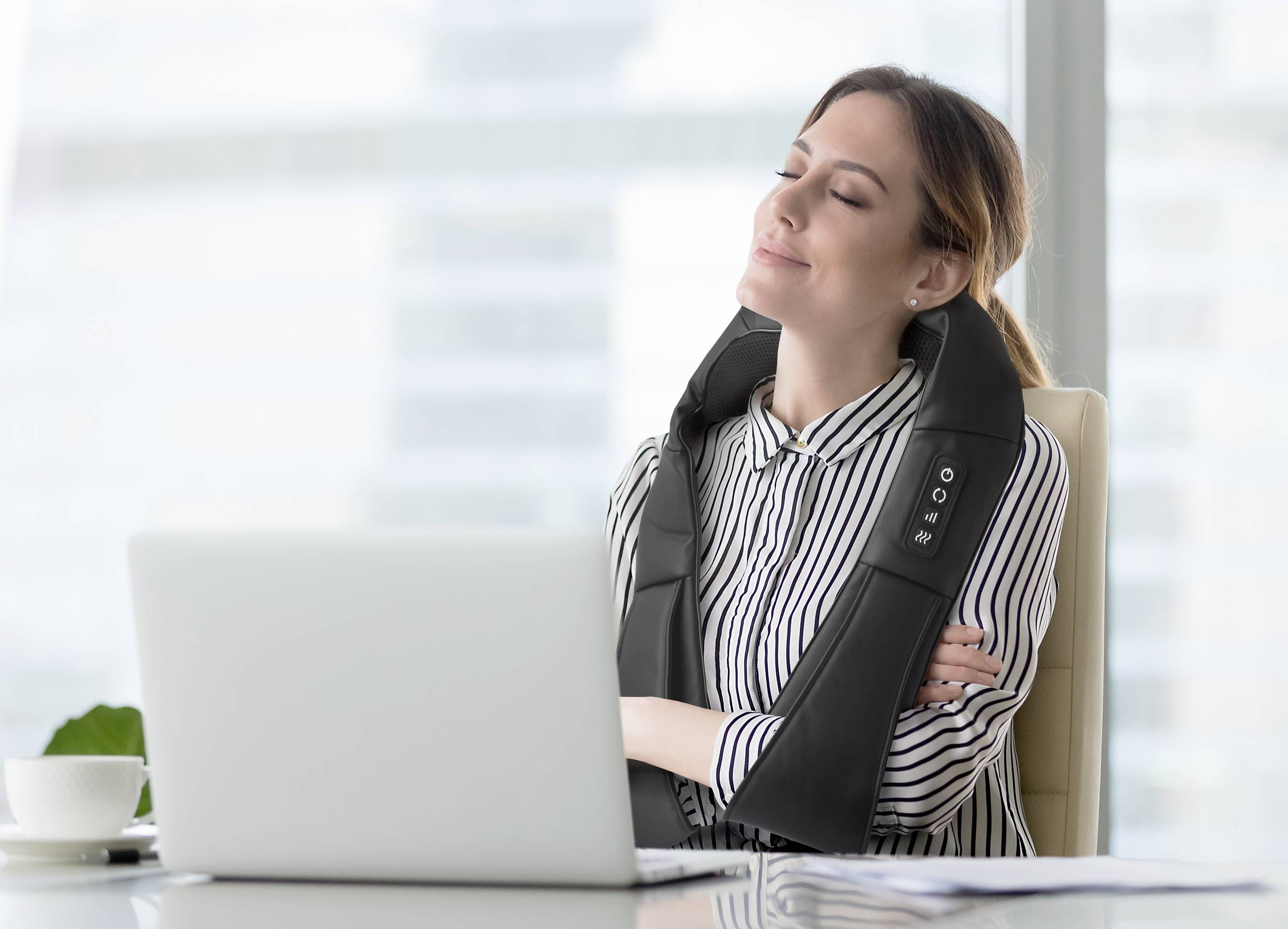 Shiatsu Neck massager 24 W Black-5