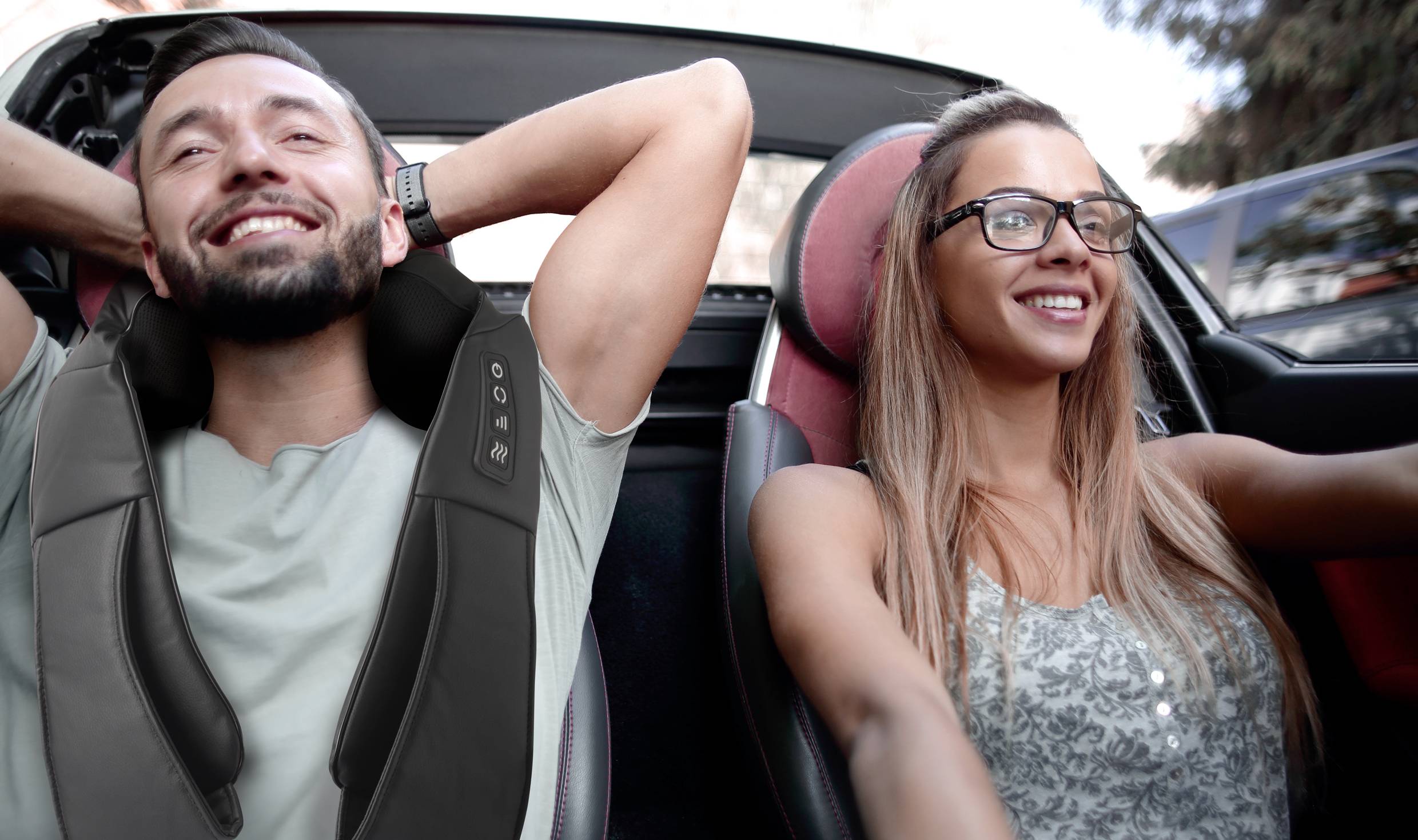 Shiatsu Neck massager 24 W Black-7