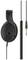 Black over-ear headphones with a coiled cable and 6.3 mm jack plug, pictured against a white background.