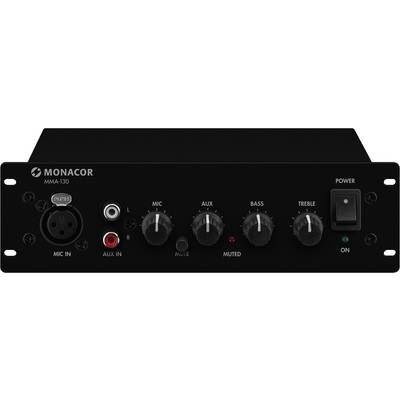Monacor MMA-130 PA amplifier 30 W 2-channel
