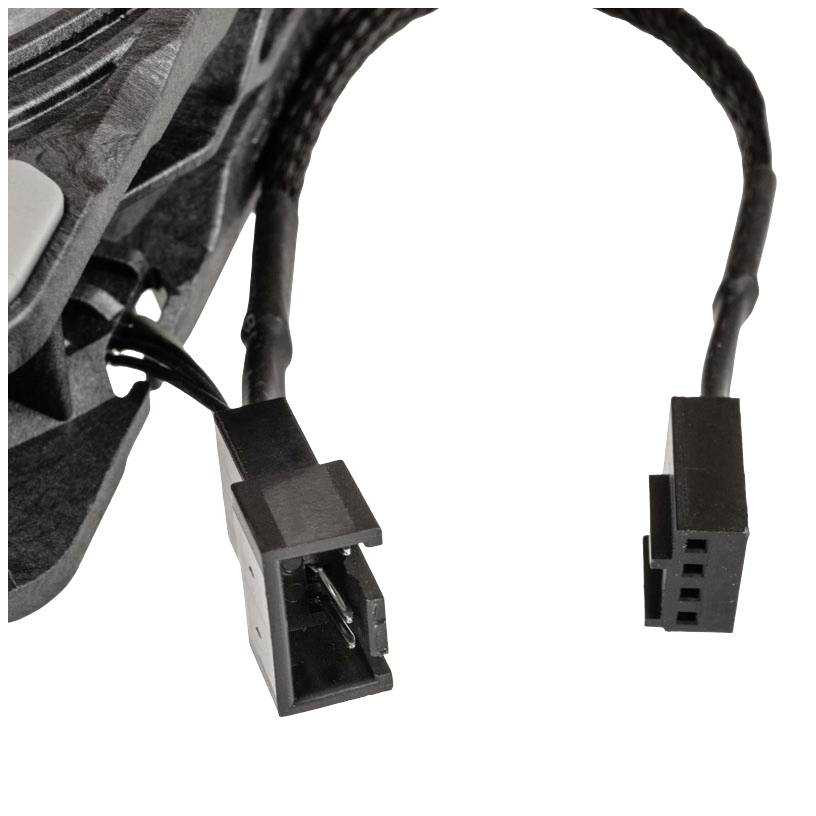 Close-up of two electrical connectors with cables against a metallic background. They are ready to be connected.