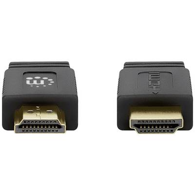 Two black HDMI plugs side by side, showing the front view of the connectors. A logo is visible on the left, with the word 'HDMI' on the right.