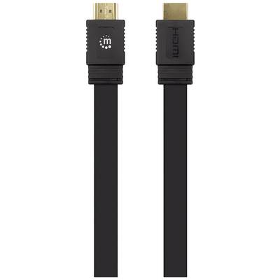 Two black HDMI cable plugs, one marked with 'm' and the other with 'HDMI'.