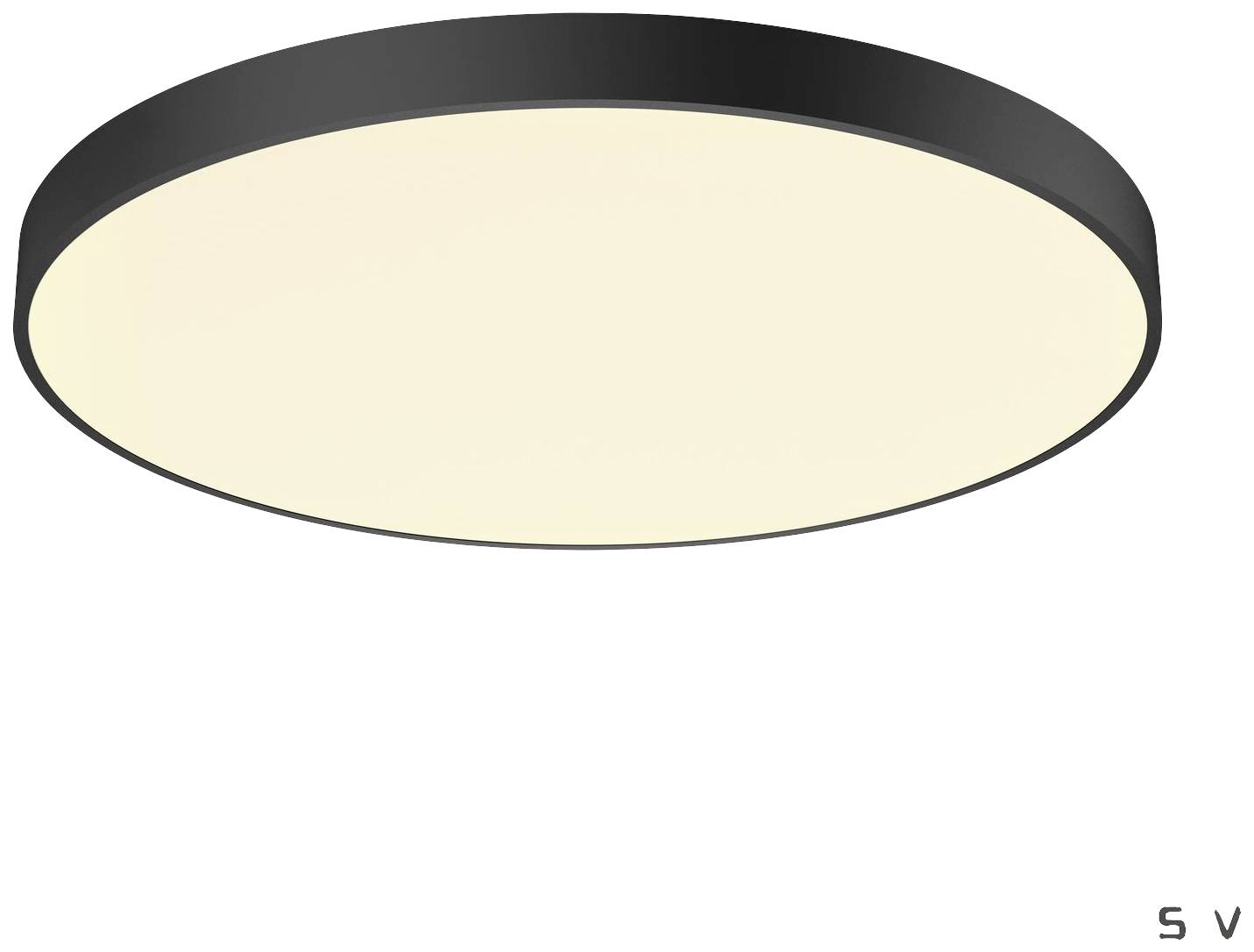 SLV 1001878 MEDO 90 AMBIENT LED ceiling light LED (monochrome) Built-in LED 77.5 W Black