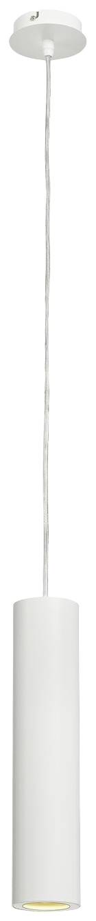SLV ENOLA B 151851 Pendant light Energy-saving bulb GU10 50 W White