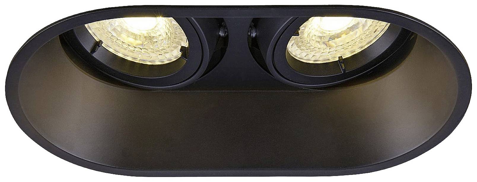 SLV 1006121 HORN LED recessed light GU10 25 W Black