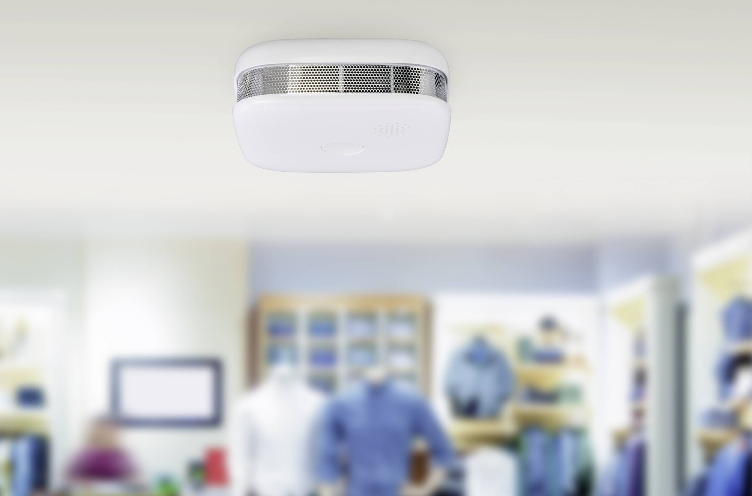 Sygonix Smoke detector incl. 10-year battery battery-powered (W x H x D) 76 x 76 x 29 mm-6