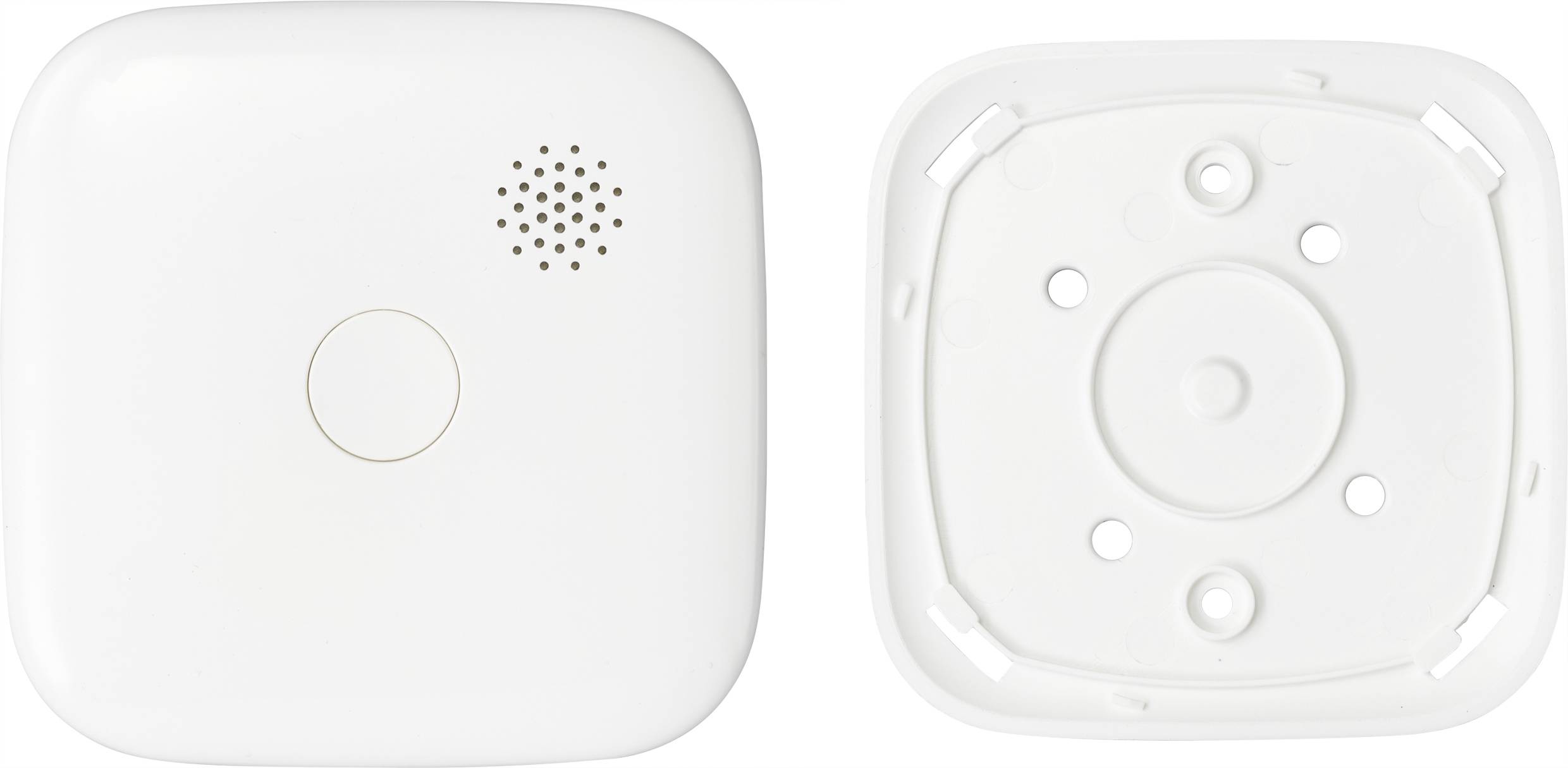 Sygonix Smoke detector incl. 10-year battery battery-powered (W x H x D) 76 x 76 x 29 mm-2