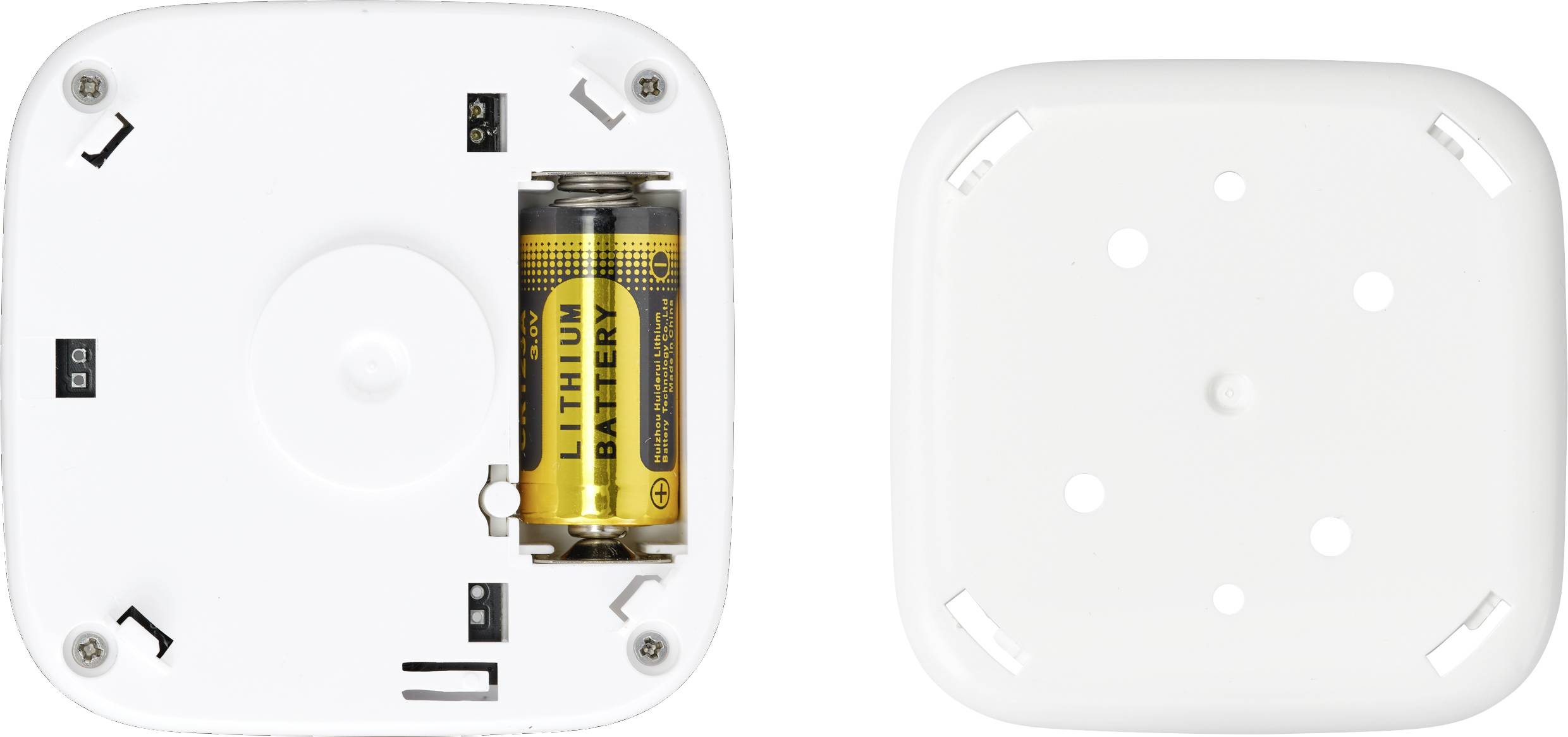 Sygonix Smoke detector incl. 10-year battery battery-powered (W x H x D) 76 x 76 x 29 mm-3