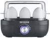 Severin EK 3166 Egg boiler BPA-free, with graduated beaker, with egg piercer Black