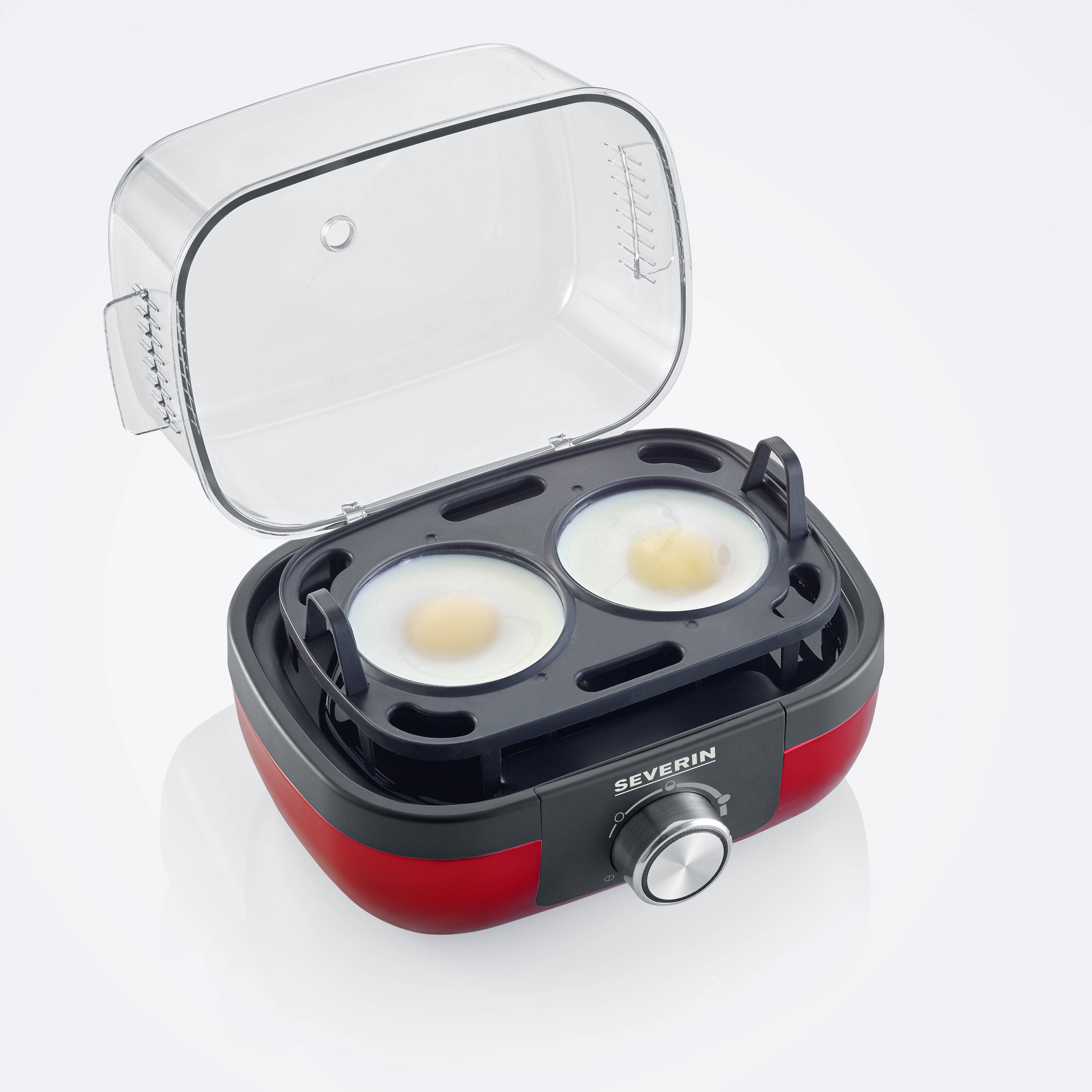 Severin 3168 Egg boiler BPAfree, with graduated beaker, with egg