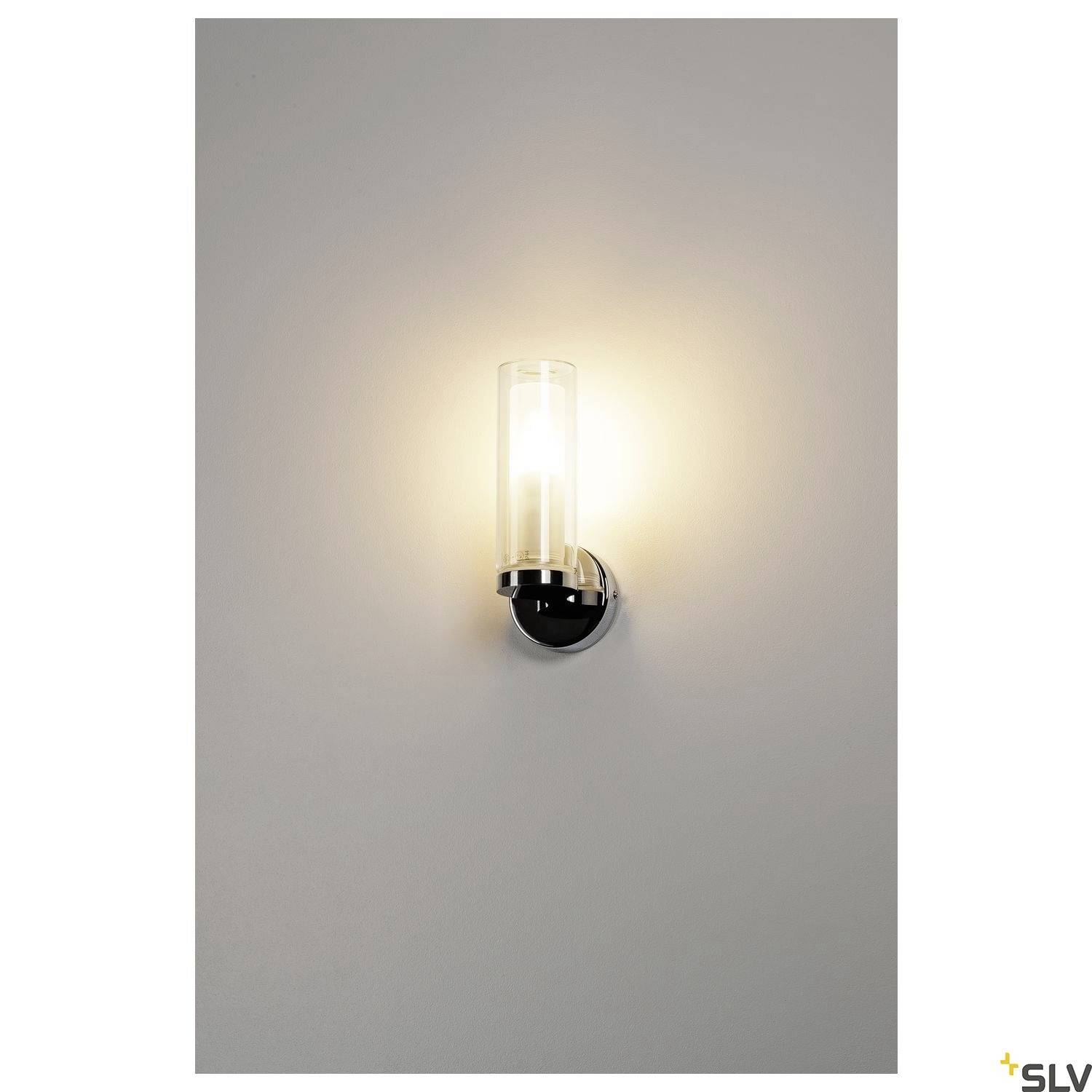 SLV WL 106 1002228 Wall light E14 40 W Chrome