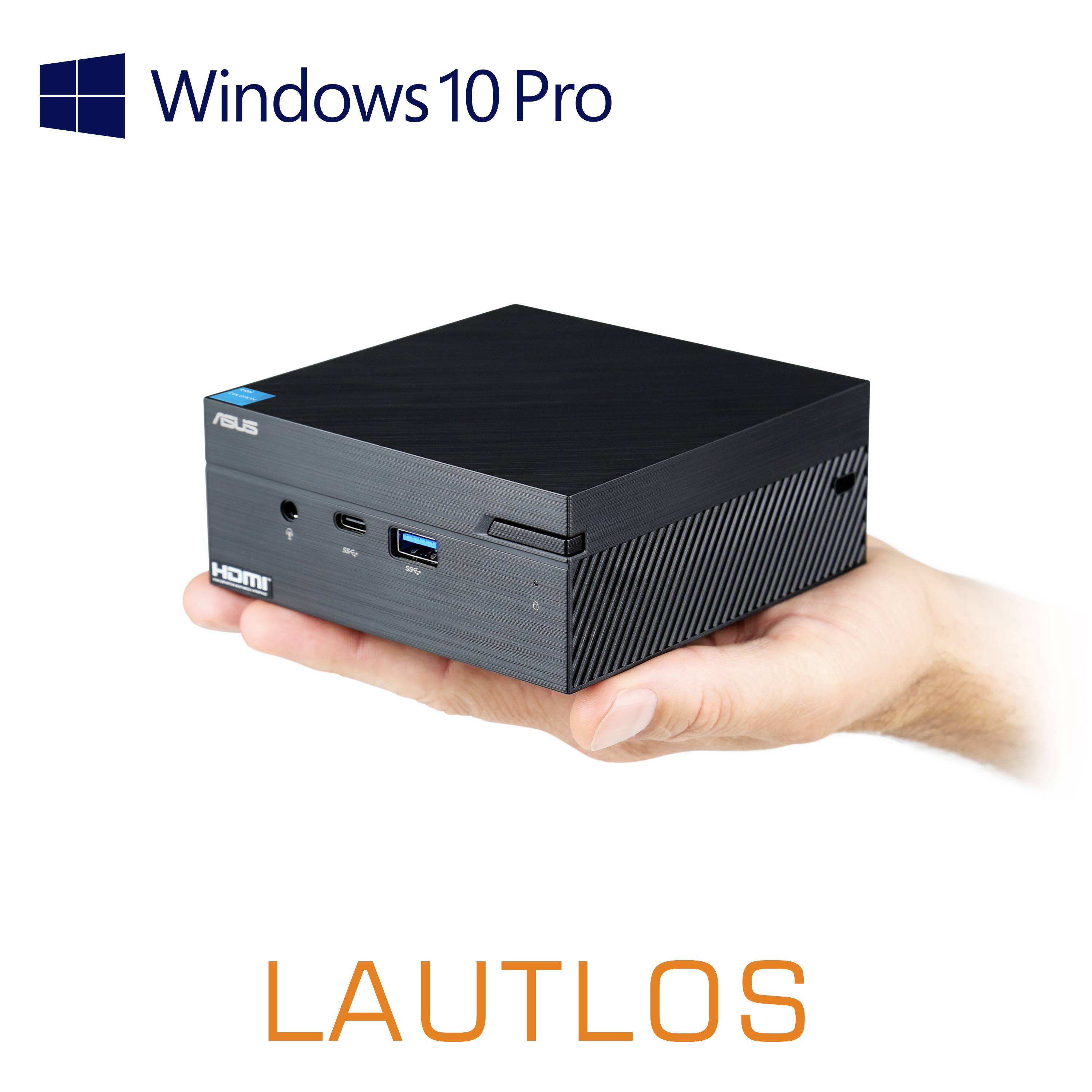 Asus Mini PC PN41 Intel® Celeron® Celeron N5100 2.8 GHz 8 GB RAM 500 GB SSD Intel UHD graphics Win 11 Home 82197-3