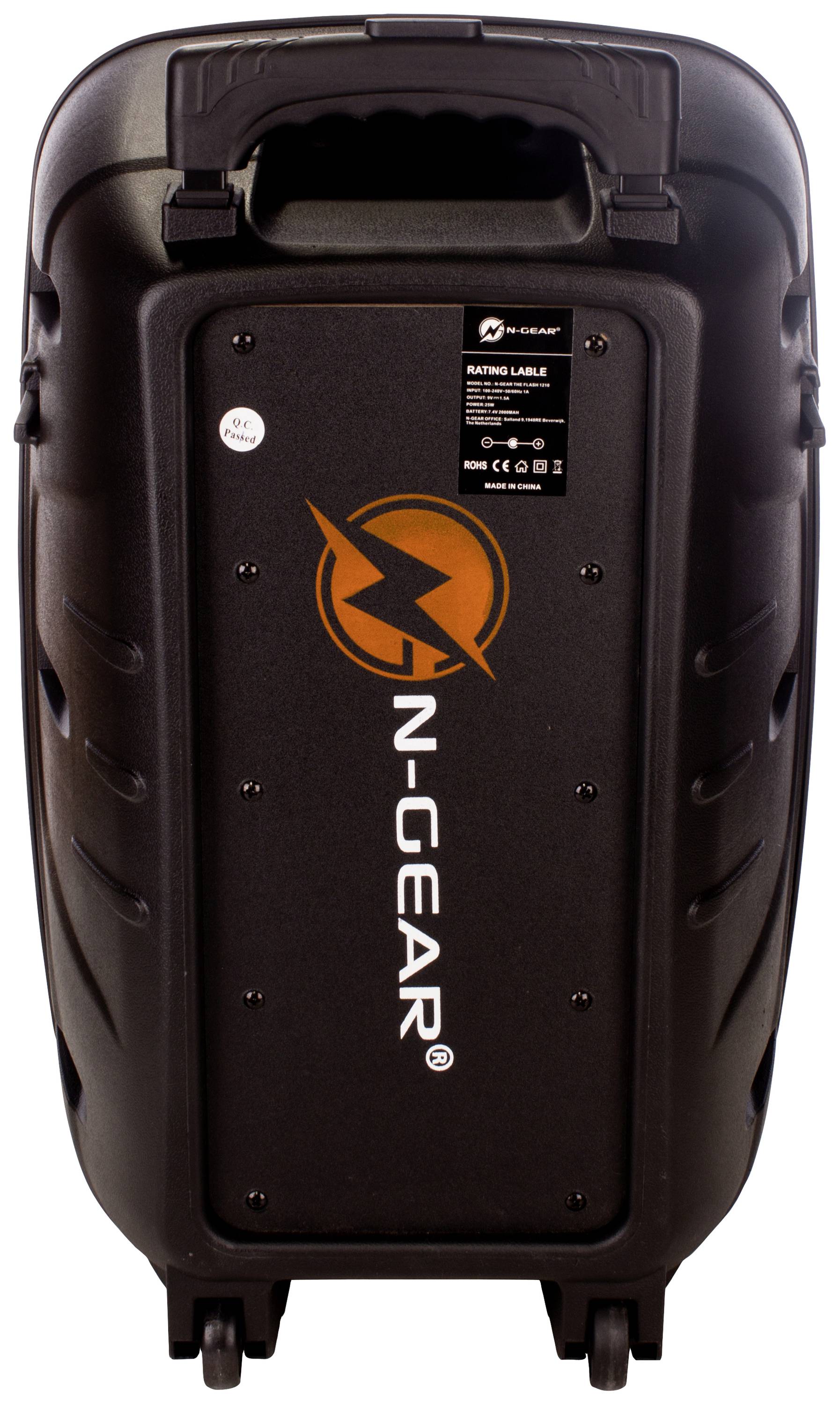 N-Gear Portable Trolley bluetooth speaker 300w Karaoke-1