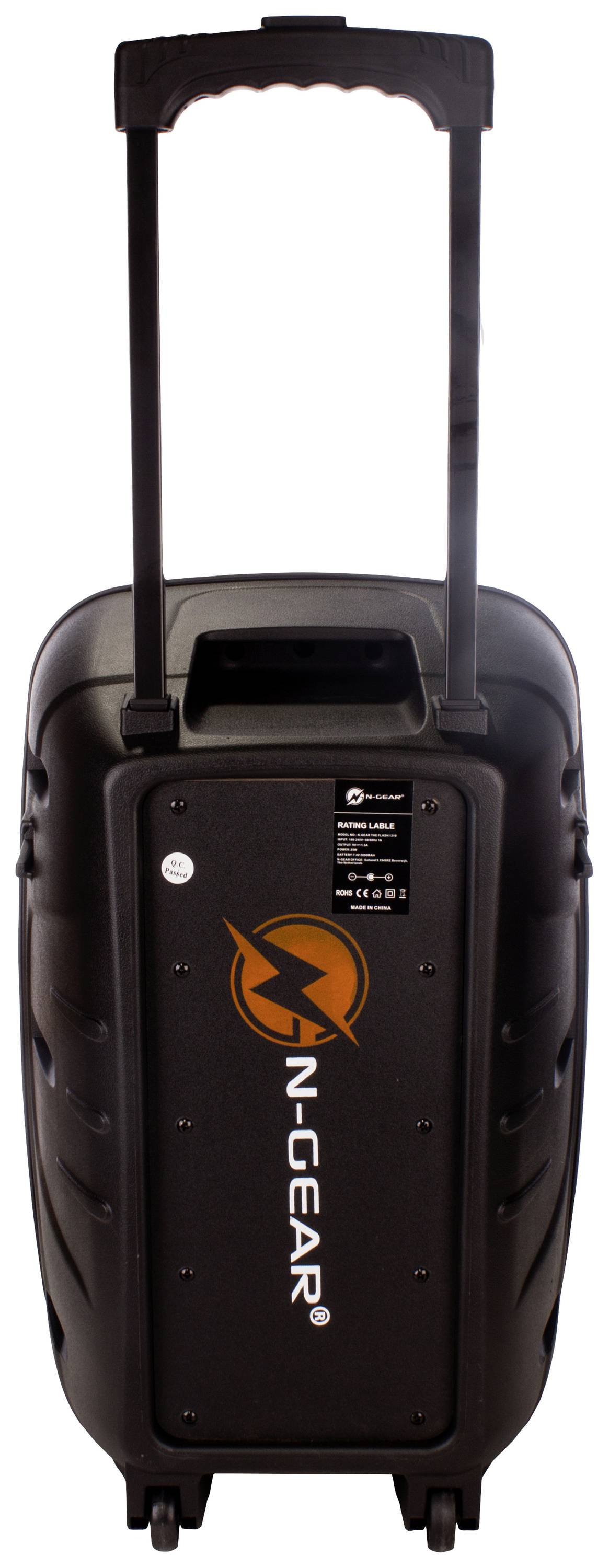 N-Gear Portable Trolley bluetooth speaker 300w Karaoke-2