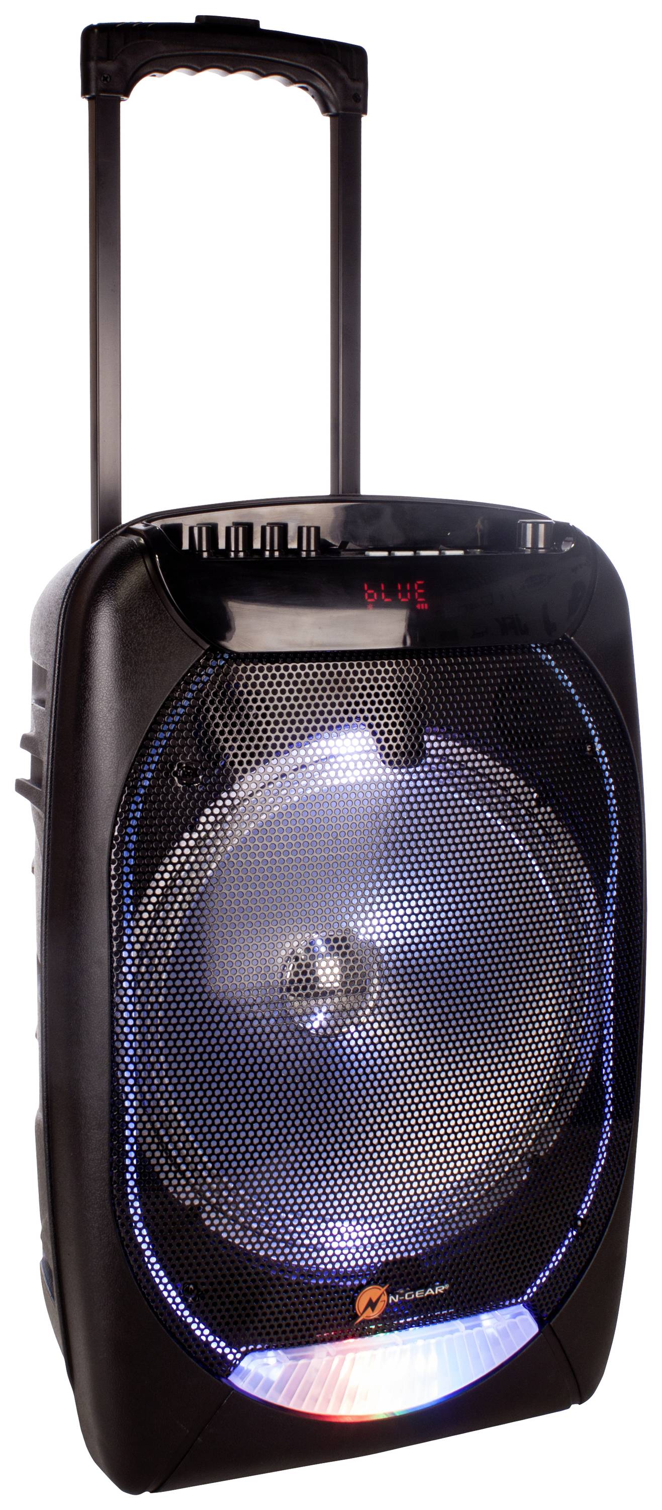 N-Gear Portable Trolley bluetooth speaker 300w Karaoke-7