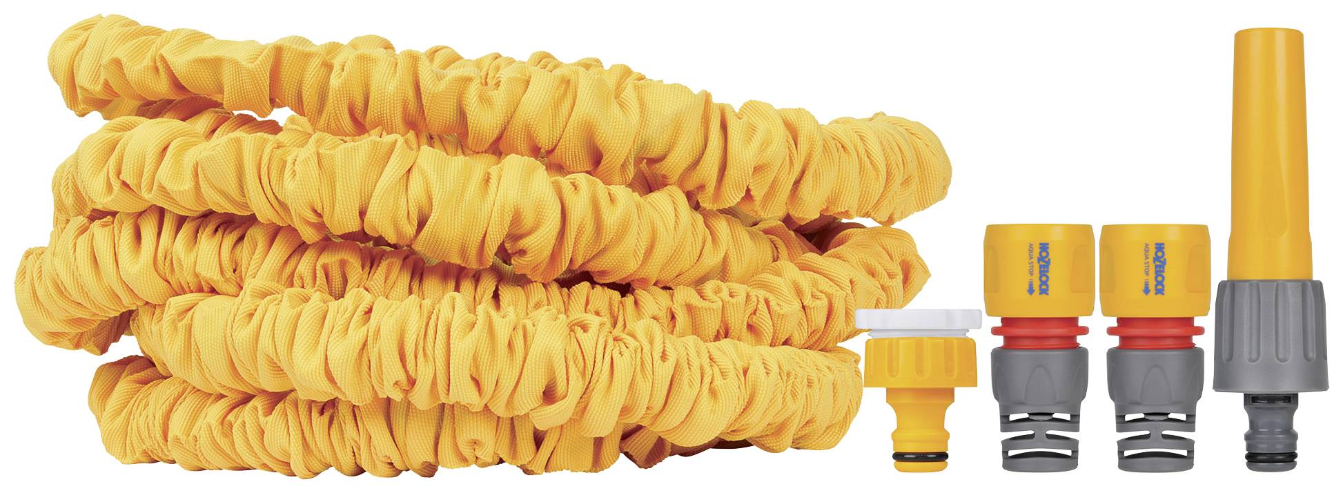 Hozelock 8215A1240 SUPERHOZE 5 - 15 m 15 m 1 pc(s) Yellow Garden hose-1