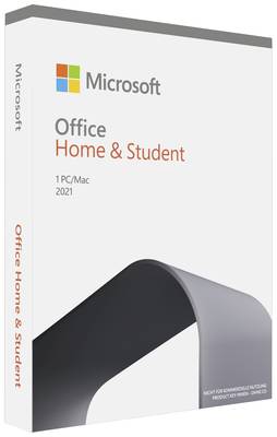 Microsoft Office 2021 Home & Students Box Full version, 1 licence Windows,  Mac OS Office package 